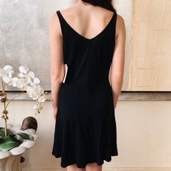 NEW BLACK SILKY DRESS WITH TAG 🖤 by Bruno Duluc - Picture 3 of 3